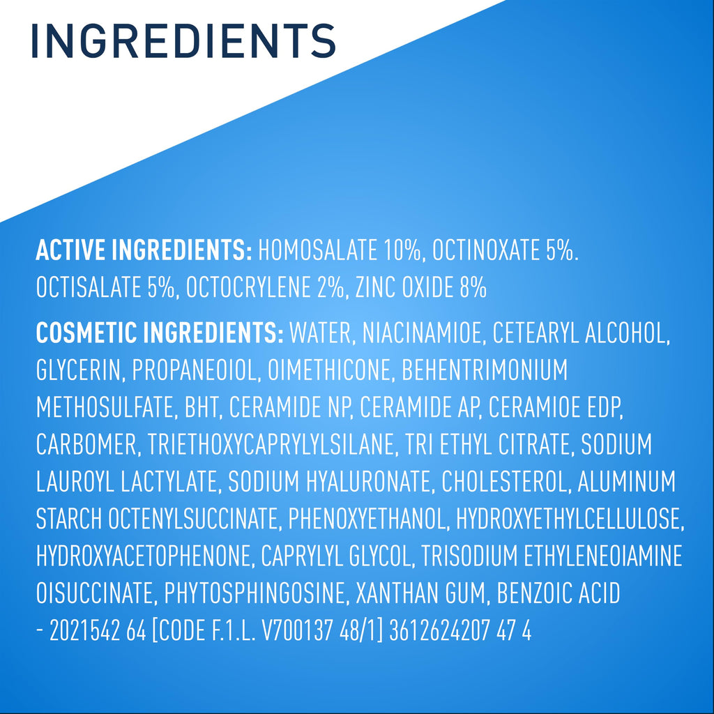 CeraVe AM Daily Facial Moisturizer with SPF 30, Face Sunscreen, 3oz