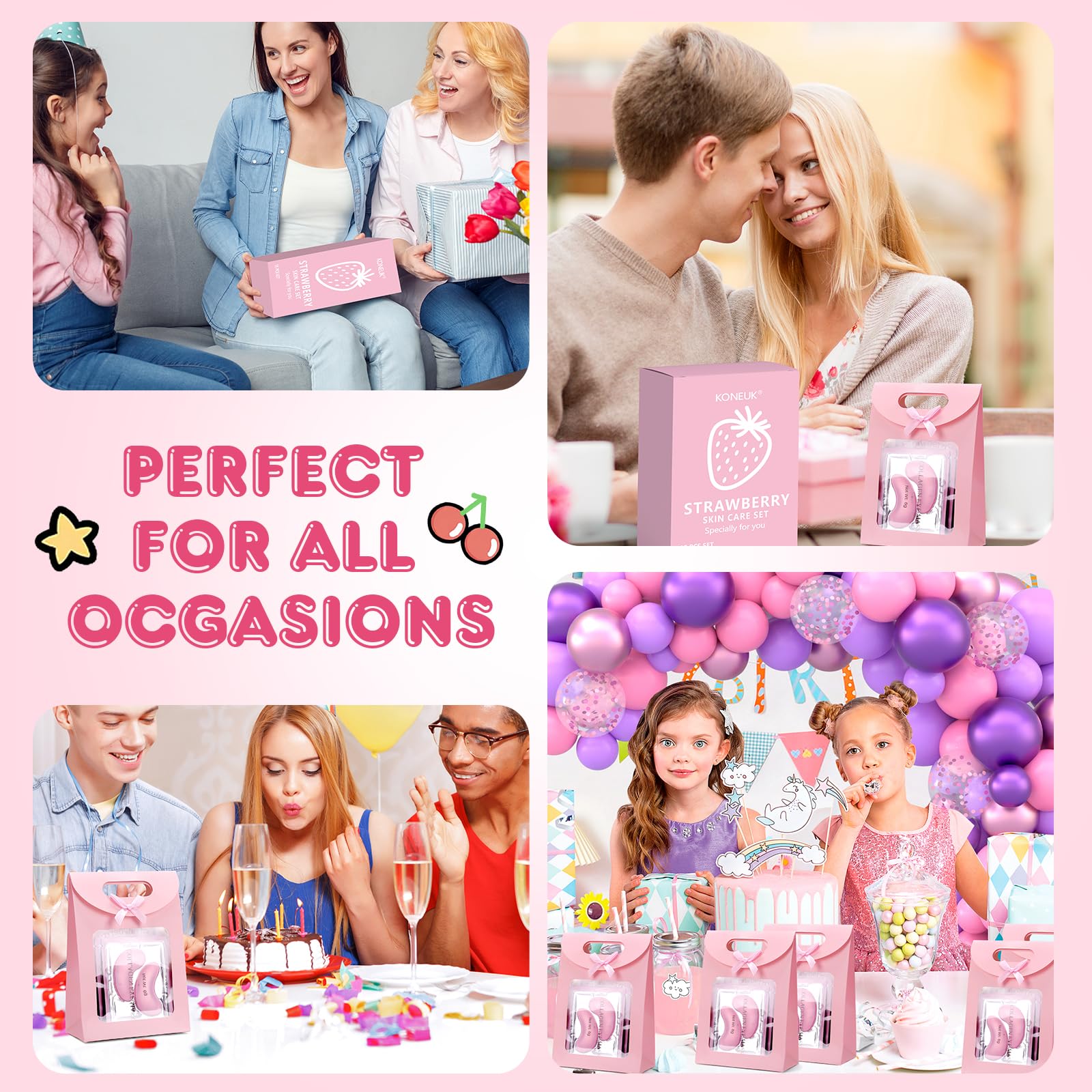 15 PACK Skincare Gifts Set for Teen Girls, Travel Kit & Skin Care Gifts