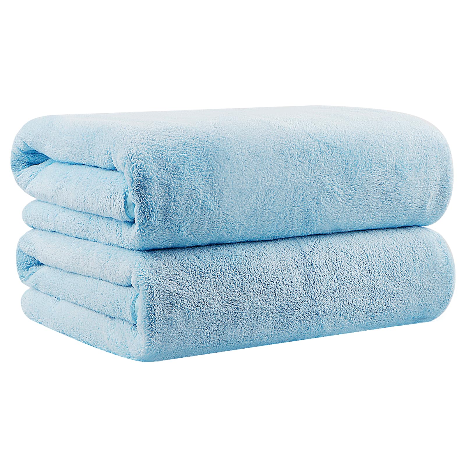 Orighty Bath Towels, Soft Feel Bath Towel, 2 Pack (27'' x 54'')