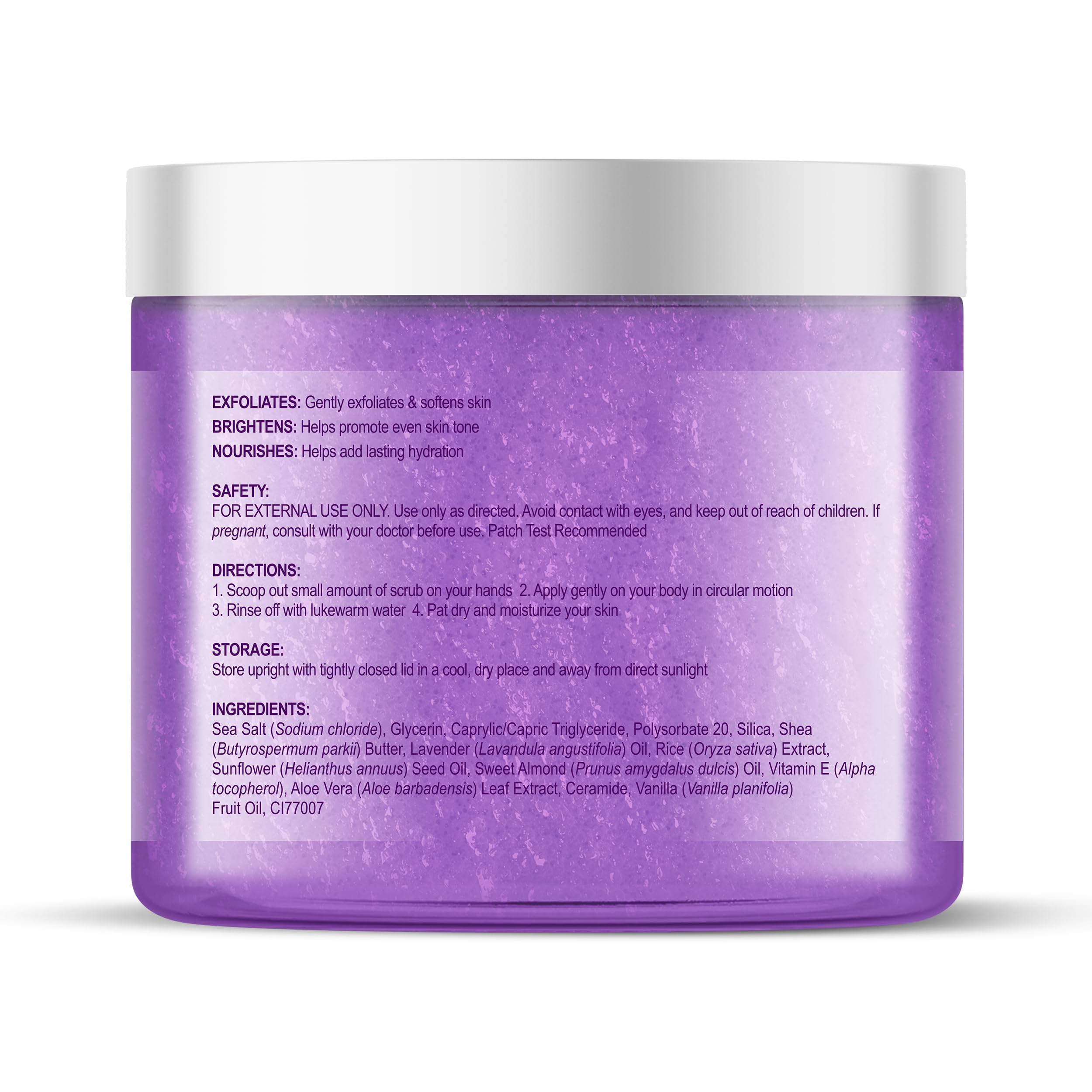 Botanic Hearth Dreamy Lavender Body Scrub 8.8 Fl Oz | Gently Exfoliates And Moisturizes Skin, Infused With Natural Lavender Oil And Essential Nutrients For Smooth And Radiant Skin