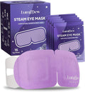 LumiDew Steam Eye Mask, Self Heating Heated Eye Mask for Sleep, Warm Compress for Eyes, Moist Heat for Dry Eye Relief, Stye Eye Treatment, Spa, Travel Essentials, Unscented 16 Pack