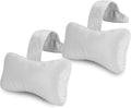 Keoltuo Hot Tub Pillow (2-Pack)，Bath Pillow for Headrest，Universal Spa Pillow Height Adjustable Chaise Lounge Pillow for Bathtub（Grey）