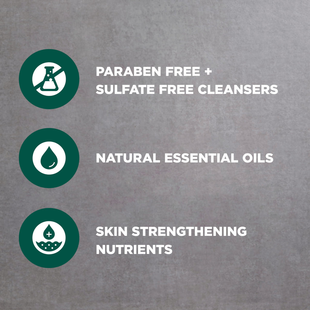 DOVE MEN + CARE Body and Face Scrub Eucalyptus Deeply Exfoliates for Hydrated & Nourished Skin 100% Gentle Cleanser, No Sulfate Cleansers or Parabens 9 oz