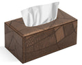 Colylan Tissue Box Cover Rectangular Tissue Box Holder for Bathroom (White)