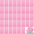 Foaincore 600 Pieces Compressed Facial Sponge Round Facial Sponge for Estheticians Face Sponges for Cleansing Makeup Removal Wash Pads Disposable Sponges for Women Spa Exfoliating Cleansing(Pink)
