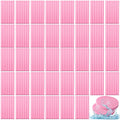 Foaincore 600 Pcs Compressed Facial Sponge Round Facial Sponge for Estheticians Face Sponges for Cleansing Makeup Removal Wash Pads Disposable Sponges for Women Spa Exfoliating (Pink)