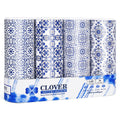 Facial Tissues with Cap - 4 PK Car Tissues Cylinder,Car Tissue Holder with Facial Tissues Bulk,Round Tissue Boxes,Travel Tissues for Cup Holder,Round Tube tissues