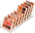 JessLab Acrylic Organizers, Bathroom Organizer for Drawer, Cosmetic Display Cases for Vanity, Countertop, Desk, Kitchen, and Makeup Storage, 8-Section