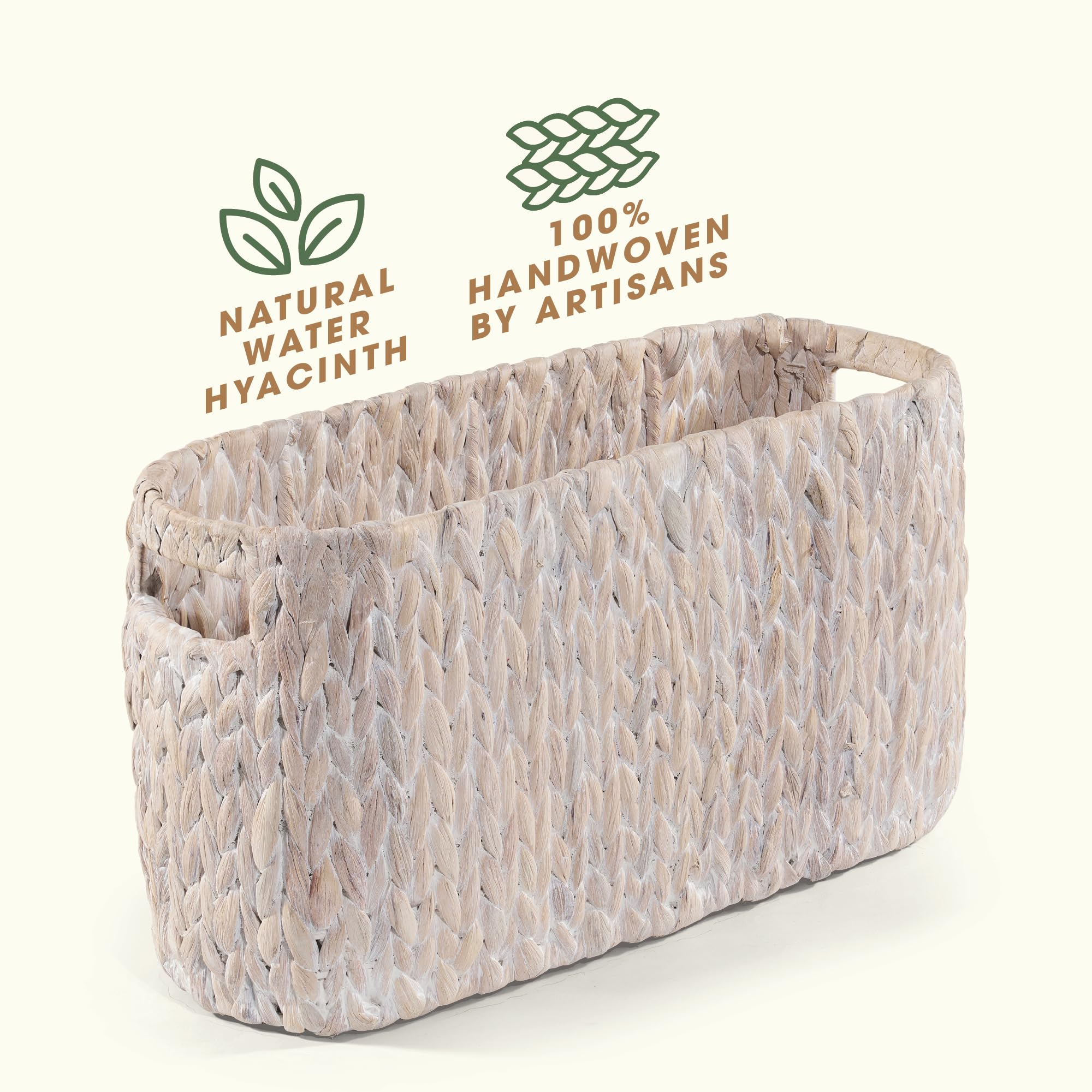 Toilet Paper Storage Basket, Toilet Paper Holder with Storage for Up to 8 Rolls, Rattan Bathroom Accessories