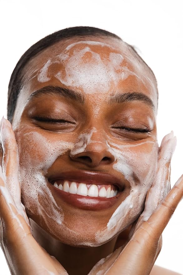 KORRES Greek Yoghurt Foaming Cream Cleanser, Hydrating, Deep Cleansing Skin Care, Makeup Remover, Face Wash for Women, Cream to Foam Facial Cleanser for Dry, Oily, Sensitive, Any Skin Type, 5.07 fl oz