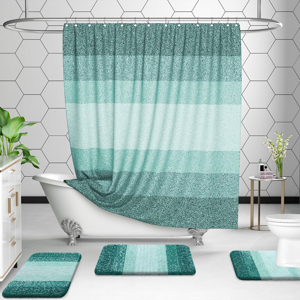 OLANLY Microfiber Bathroom Rugs Sets 3 Piece, 30"x20"+24"x16"+24"x20"