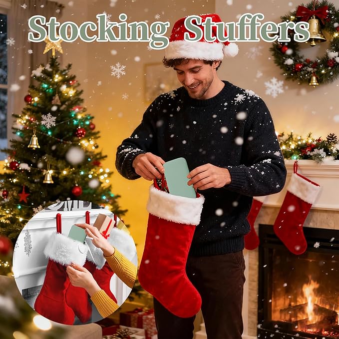 Manicure Set Stocking Stuffers for Men, Stocking Stuffers for Teens Manicure Kit Nail Clippers Kit Grooming Kit Pedicure Care Tool Christmas Gifts for Men Dad Birthday Gifts for Teen Boys Father Green