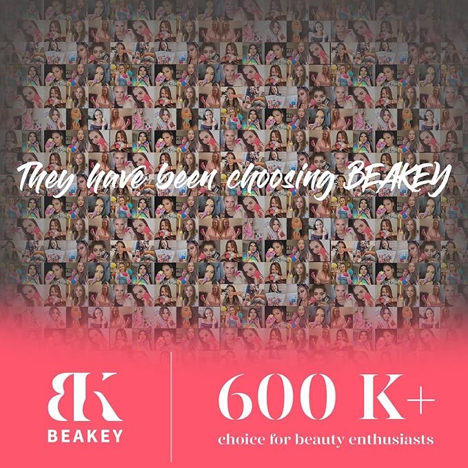 BEAKEY Makeup Sponge Set, 5 Pack Foundation Beauty Sponges & Soft Blenders