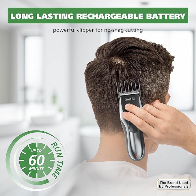 Wahl Clipper Rechargeable Cord/Cordless Haircutting & Trimming Kit