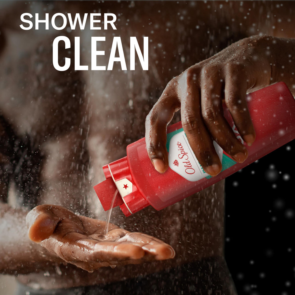 Old Spice Body Wash for Men, Lasting Pure Sport Scent, 24 fl oz Pack of 2