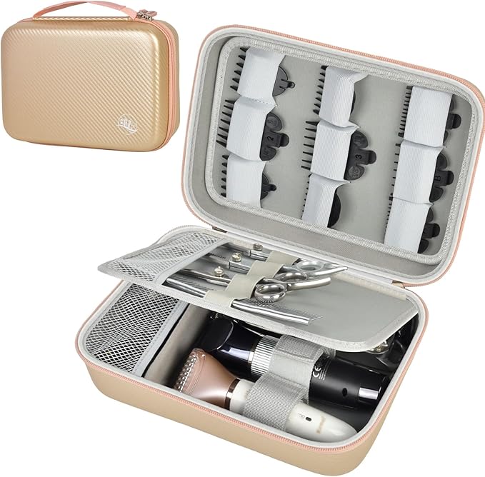 Boobowl Barber Accessories Bag for Clippers and Supplies, Hair Clipper Box