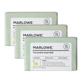 MARLOWE. Lightly Exfoliating Cleansing Soap Bar, Sage + Fir 7 oz (3 Bars)