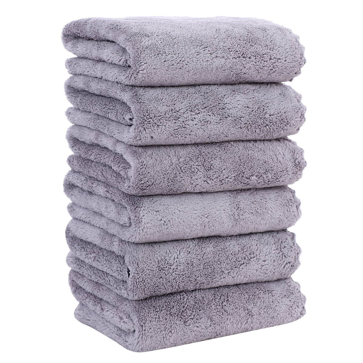 MOONQUEEN 18 Pack Premium Hand Towels - Quick Drying - Microfiber Coral Velvet Highly Absorbent Towels - Multipurpose Use as Hotel, Bathroom, Shower, Spa, Hand Towel 16 x 28 inches (Multicolor)