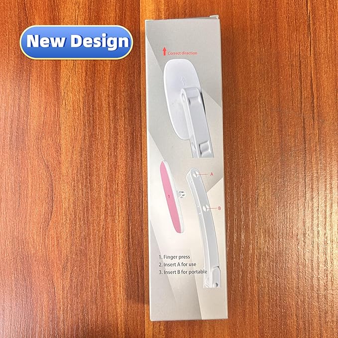 Vivificenca Daily Lotion Applicator for Back and Body - Self Tanner and Sunscreen Applicators for Lotion and Tanning Oils Smooth EVA Pad and Foldable Curved Handle,Easy to Carry (Pink)