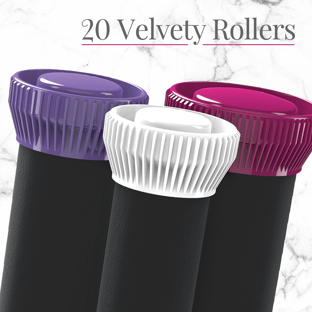Remington Ionic Conditioning Hot Rollers, 20-Piece Hair Roller Set