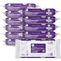 MED PRIDE Premoistened Disposable Washcloths 8x12 in,Lavender Scent,600 Ct