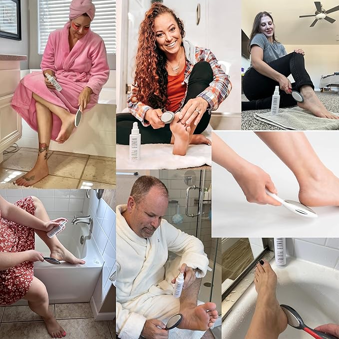 Made in Germany Double Sided Metal Foot File - Stainless Steel Feet Callus Remover - Feet Scrubber Dead Skin - Heel Scraper Cracked Heels Repair Professional Foot Rasp.