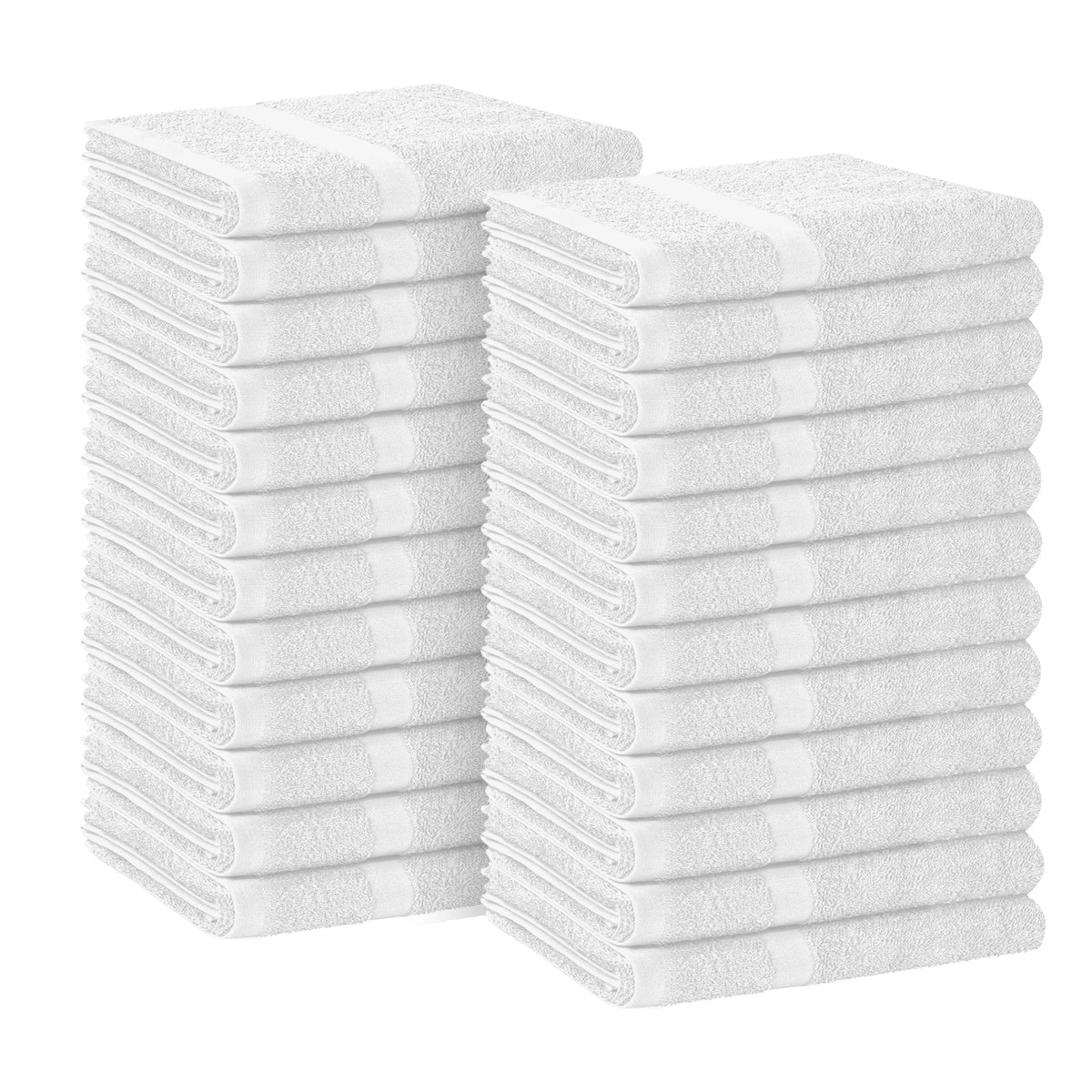 Avalon Towels Salon Towel - Black Hand Towels Bulk Pack of 24 - 100% Cotton Absorbent Spa, Facial & Gym Towel for Working Out - 16x27 Inches (Not Bleach Proof)