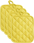 American Linen 8-Pack Heat Resistant Pot Holders & Hot Pads(Sunshine, 4 Pack)