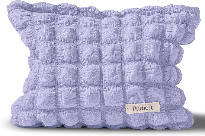 Purbert Bubble Cloud Makeup Bag - Large Capacity Travel Cosmetic Organizer