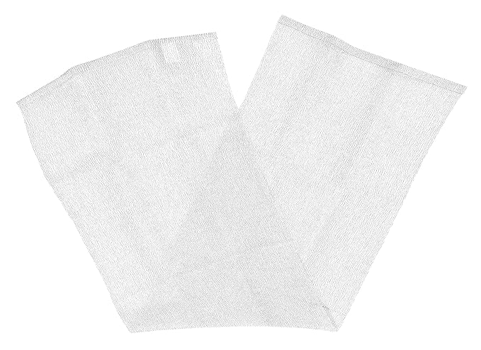 Salux Super Hard Nylon Japanese Beauty Skin Bath Wash Cloth/towel (White)