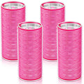 WILLBOND 4 Pcs Aluminum Thermal Hair Rollers for Women, 4.7 X 2 Inch