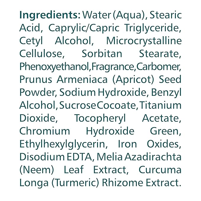 Himalaya Purifying Neem Scrub with Neem and Apricot, For Normal to Oily Skin, Free from Parabens, SLS, and Phthalates, Dermatologically Tested, 150 ml (5.07 oz)