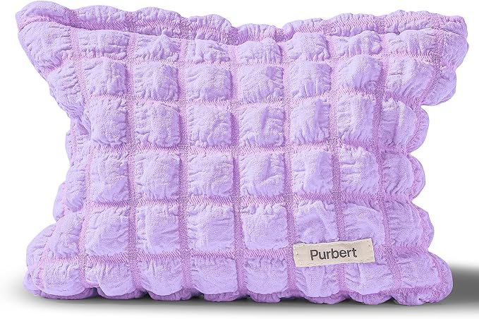 Purbert Bubble Cloud Makeup Bag - Large Capacity Travel Cosmetic Organizer