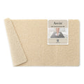 Asvin Soft Textured Bath, Shower, Tub Mat, 24x16 Inch, Phthalate Free, Non Slip Comfort Bathtub Mats with Drain, PVC Loofah Bathroom Mats for Wet Areas, Quick Drying
