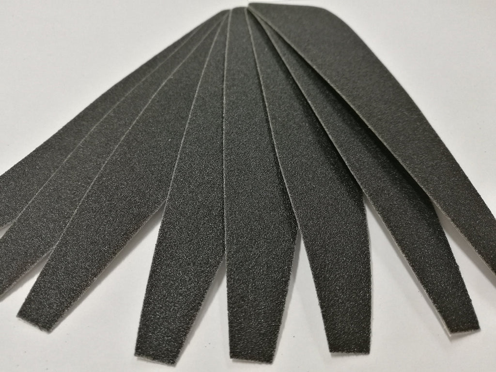 DISPOSABLE PEDICURE FOOT FILE REFILL PADSS, 120 GRIT, BLACK, 50 COUNT (120 GRIT, BLACK)