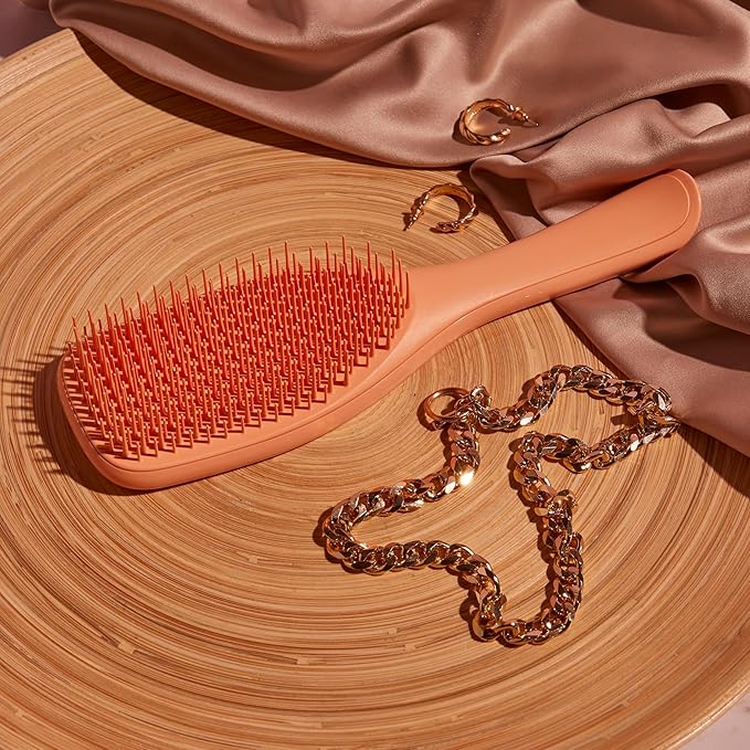 Tangle Teezer Ultimate Detangler Brush, Straight to Wavy, Apricot