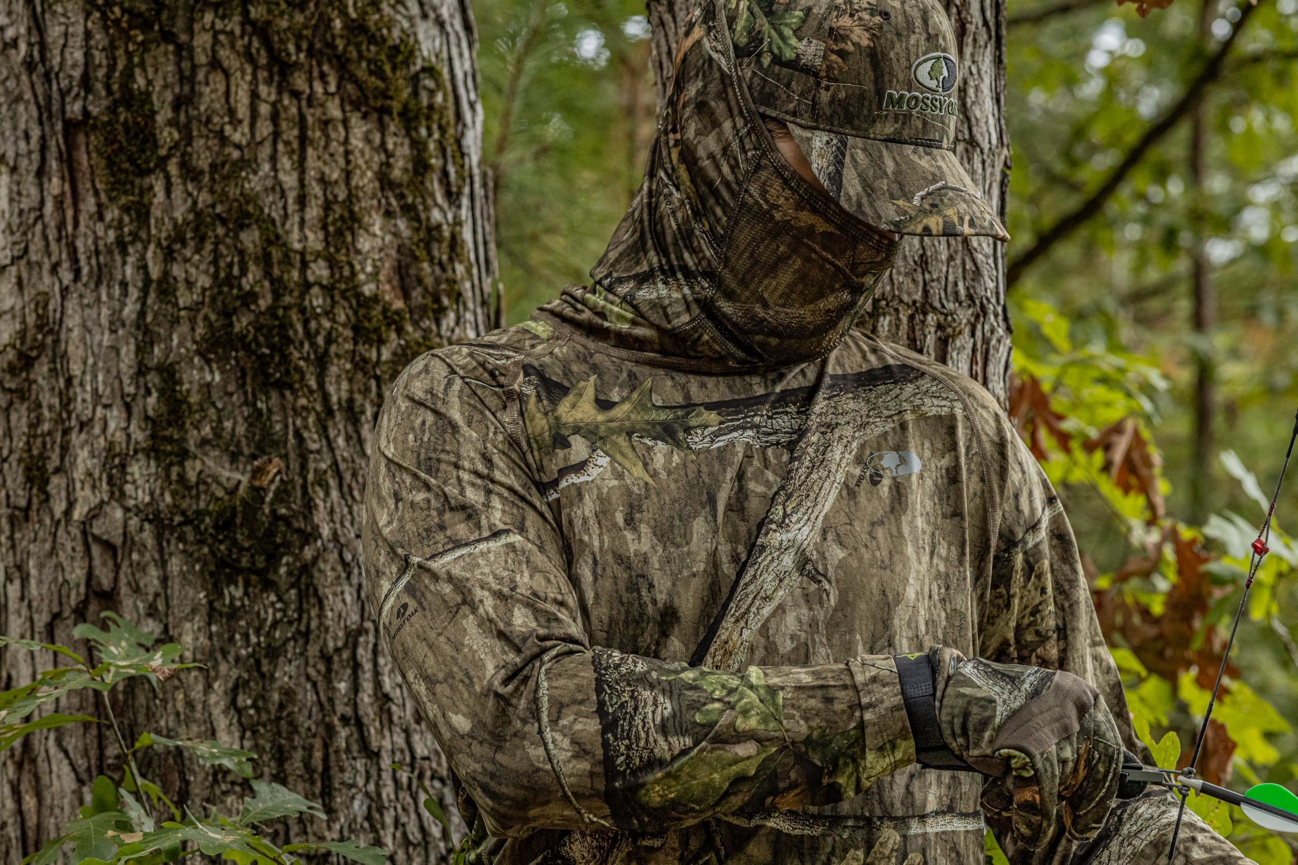 Mossy Oak Camo Mesh Hunting Face Mask