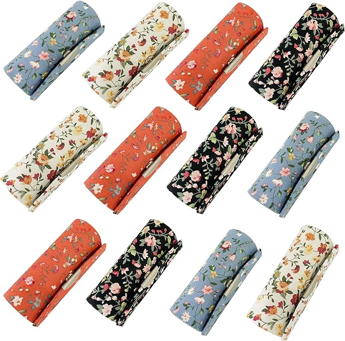 MIAO JIN Lipstick Case with Mirror Small Lipstick Holder for Purse
