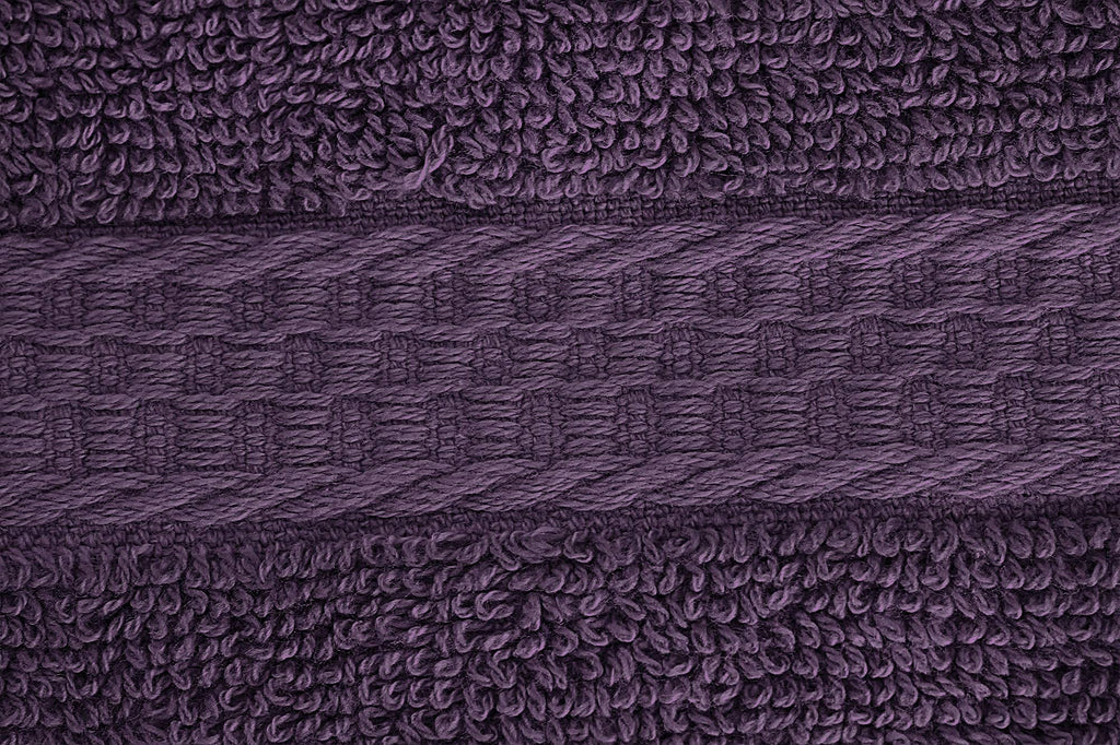 Utopia Towels 12 Pack Premium Wash Cloths, 12x12 in, 100% Cotton, Plum