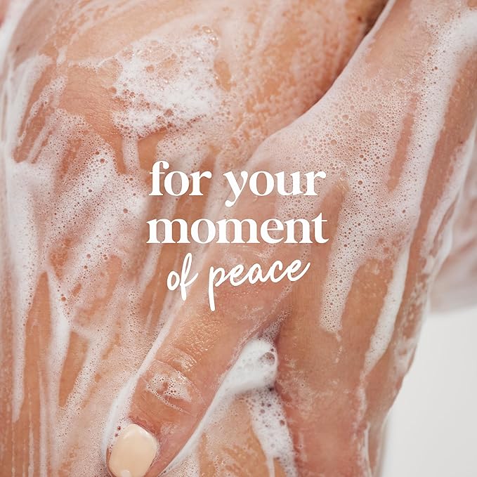 Dove 24hr Lotion Body Wash Anti-Stress, 30.6 oz | Moisturizing body wash with MicroMoisture and a calming blue chamomile & oat milk scent