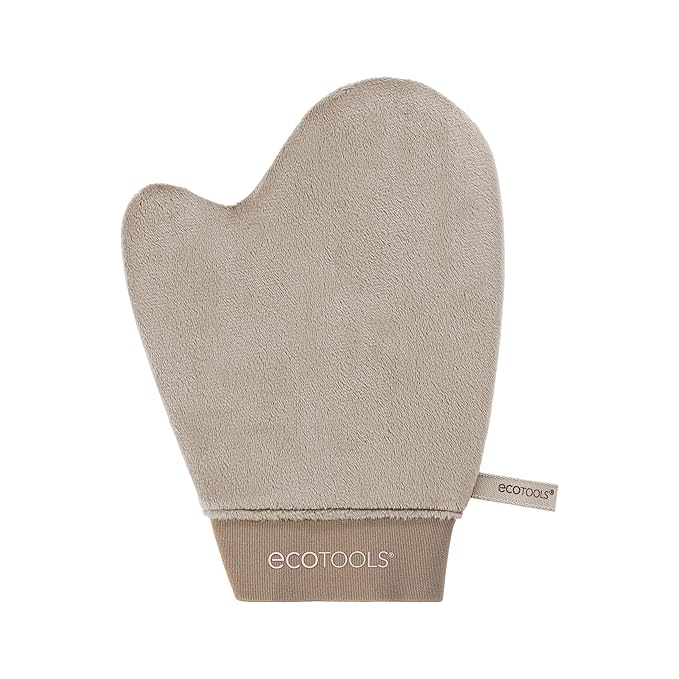 EcoTools Good Tan Full-Body Tanning Mitt, For Self Application, Use Soft Self Tanner Mitt With Mousse, Lotions, & Waters, Eco Friendly Sunless Applicator, Vegan, & Cruelty-Free, 1 Count
