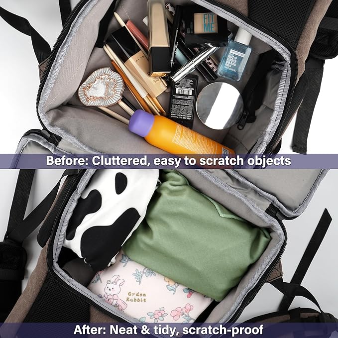 Walking Way Self-Adhesive Magic Cloth Makeup Bag, Magic Pocket Lazy Makeup Bag, Foldable Cosmetic Pouch, Portable Lens Protective Wrap, Stylish Travel Organizer for Beauty, Travel, Gifts & Daily