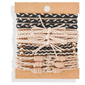 Hair Ties Bracelet Boho Hair Tie for Women, Lolalet Super Cute Soft Braided Elastics, Strong No Pull Nylon Ponytail Holder for Thin Long Curly Hair - 12 Pcs, Style E