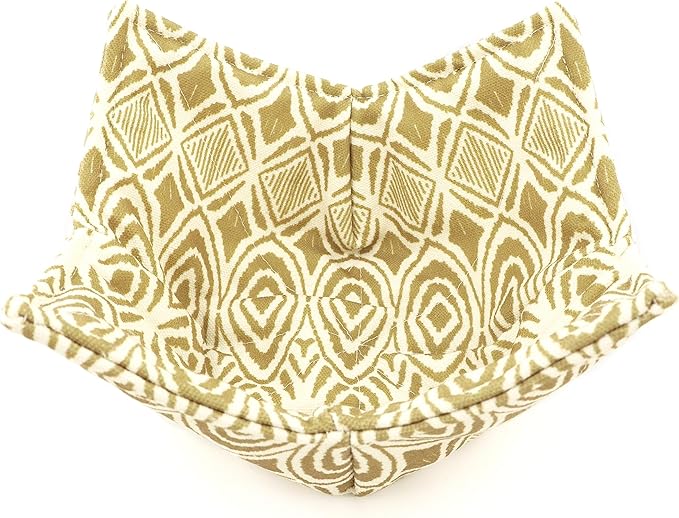 ROGITU Cotton Microwavable Bowl Cozy, Microwave-Safe Hot Bowl Holders, Soup Bowl Cozy Bowl Hot Pads (A)