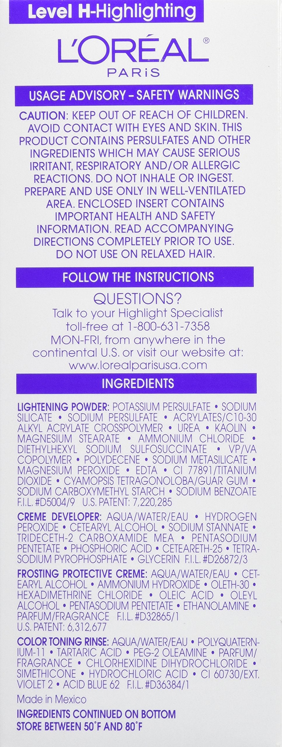 L'Oreal Paris Professional Techniques Frost and Design, Caramel, 1-Count