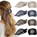 Sunolga Magnetic Hair Clips, Decorative Strong Hold No-Slip Claw Clips, DIY Cute Magnetic Seamless Hairstyling Accessories for Easy Half-Up Hairstyles, Lightweight Hairclips Suit All Hair Types