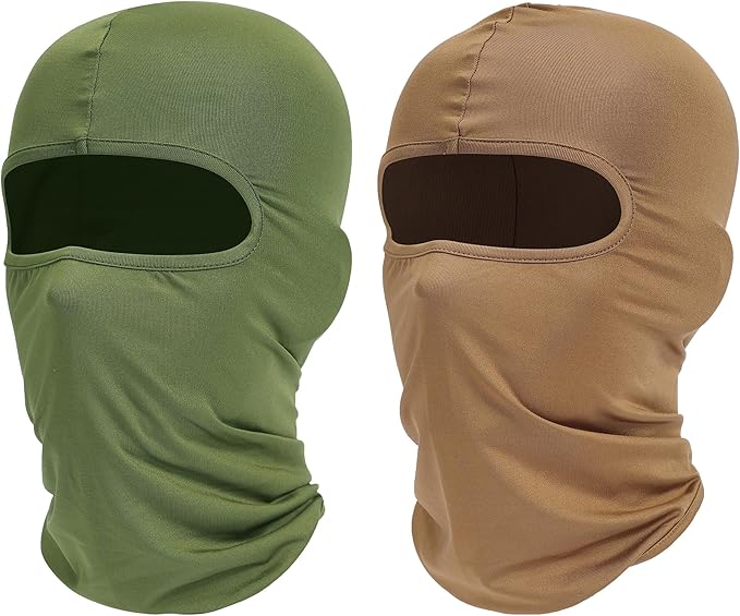 ROXUN Balaclava Ski Mask, 2 Pack Summer Motorcycle UV Protection Shiesty
