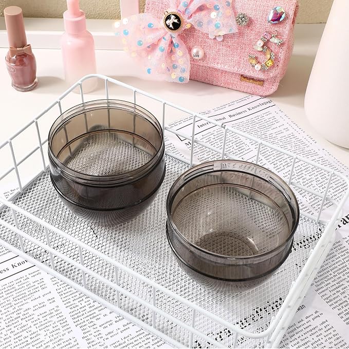 Beavorty Hair Dye Measuring Cup with Double Scale 5.31X3.54X3.54In Hair Color Mixing Bowl and Tint Shaker for Salon and Home Use