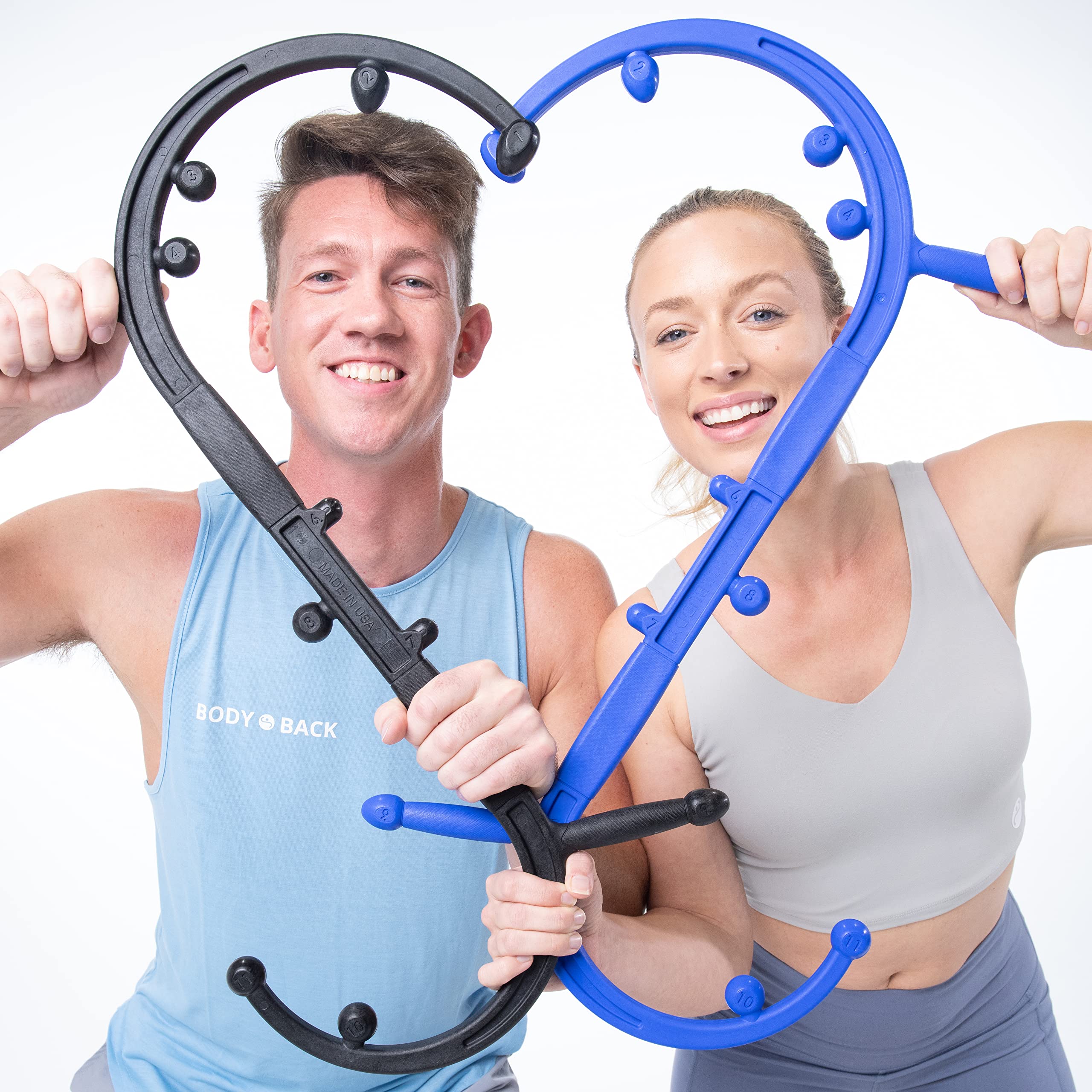Body Back Buddy Elite Bundle Back Massager & Neck Massager for Pain Relief
