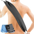 CASAVIDA Back Scrubber for Shower, 2 Pack, Blue + Charcoal Gray